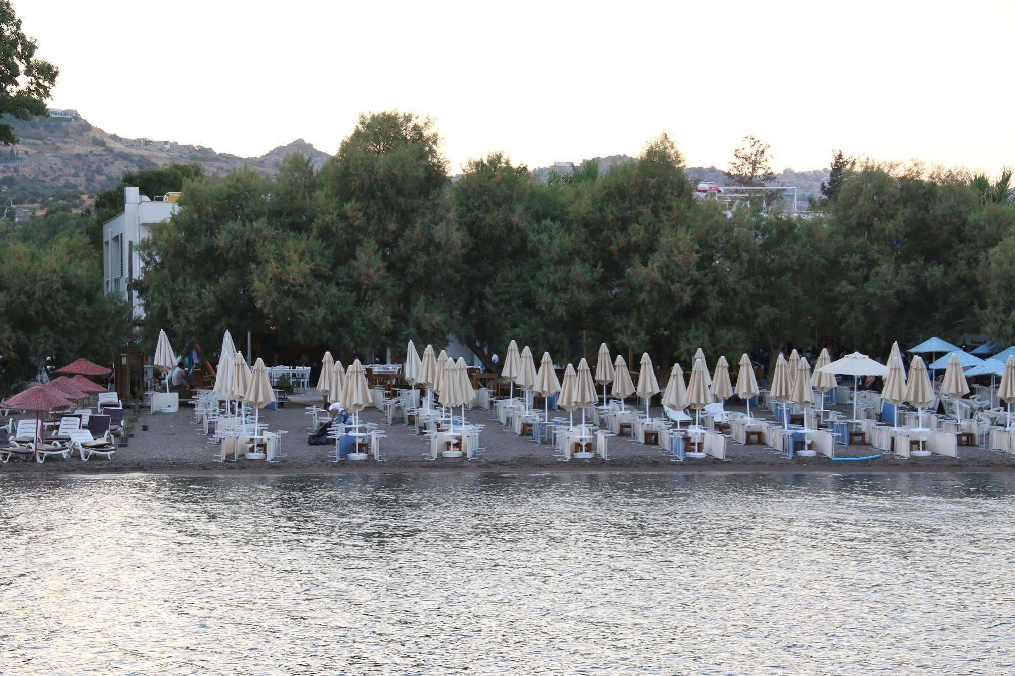 أورتاكنت Meggs Bodrum Beach Restaurant & Hotel المظهر الخارجي الصورة
